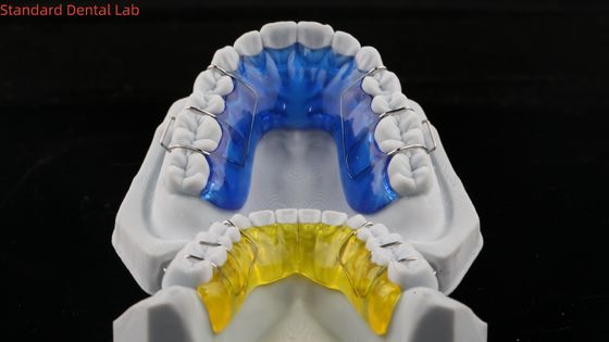 ซื้อ สะดวกสบายสแตนเลสแอคริลิก Hawley Retainer อุปกรณ์ Orthodontics ที่มีประสิทธิภาพ การผลิตออนไลน์