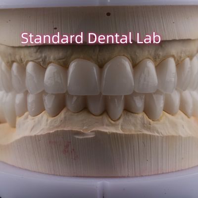 ห้องปฏิบัติการฟัน Full Arch Zirconia หมึกหมึกหมึกหมึก