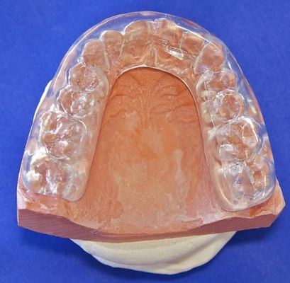 ครึ่งแข็ง นุ่ม Occlusal ป้องกันปาก ฟันสบายสบาย FDA รับรอง