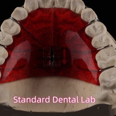 CE ฟันสีแดง ฟัน Orthodontic ฟัน Palatal ขยายตัว สตับบอล Screw ขยายตัว